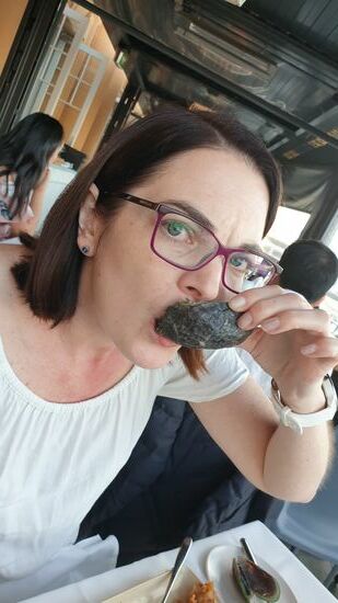 Die erste Auster (und es werden noch weitere folgen )