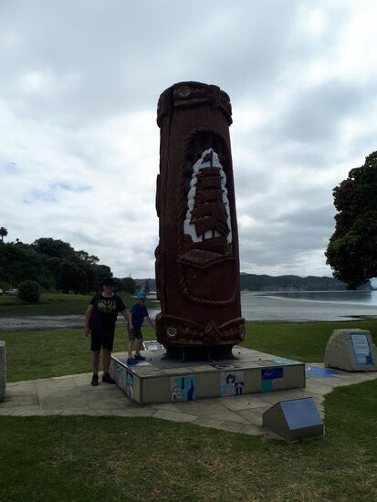 Maori - Kunstwerk (handgeschnitzt)