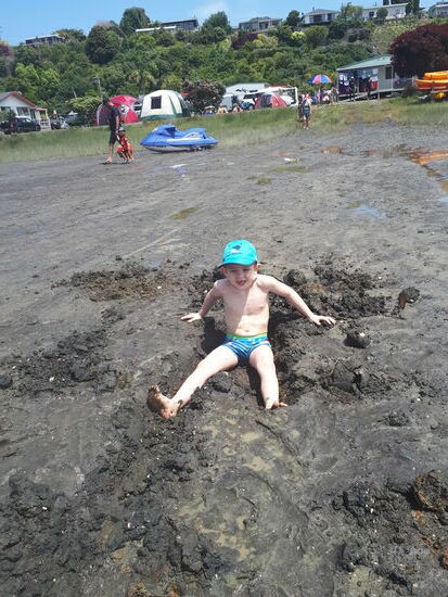 ... um dann die Flut genau beobachten zu können.