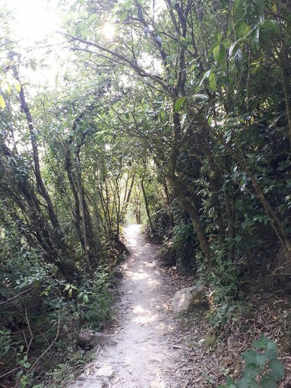 Rückweg aus dem Höhlensystem