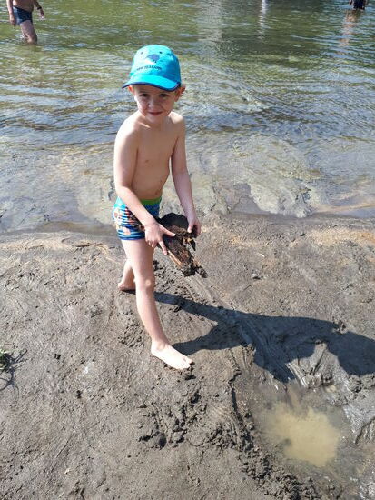 Sandspielen am Wanganui