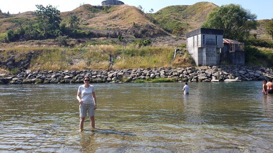Abkühlen im Wanganui