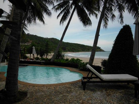 Beim Resort nebenan...