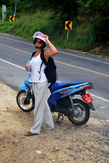 Auf dem Roller geht es wieder weiter!