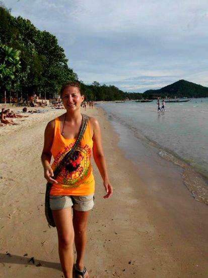 Spaziergang @Sairee Beach.