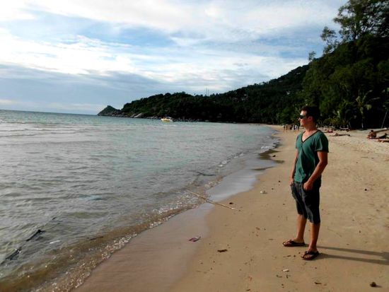 Sairee Beach - Sonnenuntergang gucken.