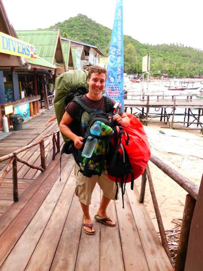 Mein kleiner Packesel... der Arme!