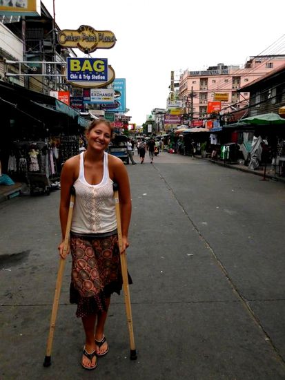 Sophie @Khao San Road.