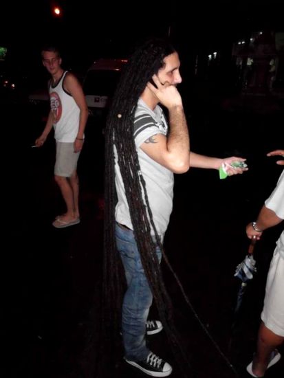 Extrem lange Rastazöpfe - bis zum Boden!