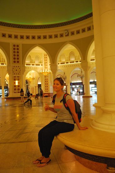 Nobel, nobel - immernoch in der "Big Dubai Mall".