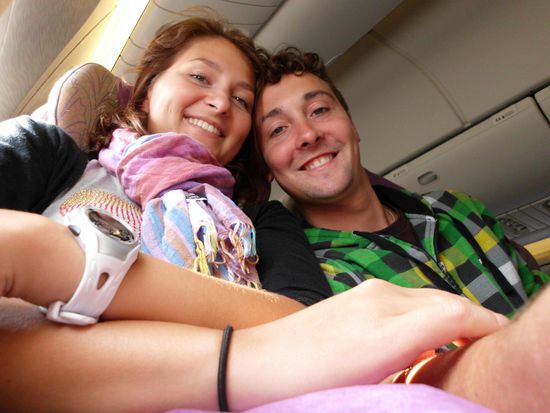 Flying Emirates - Auf dem Weg nach Dubai.