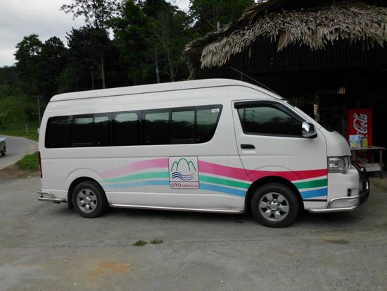 Unser Van nach Pai...