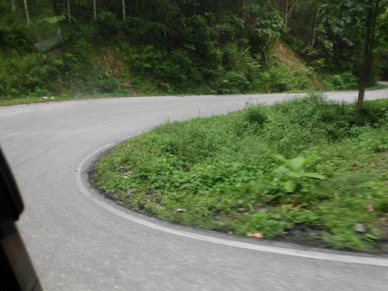 "Thriller" - Eine von mindestens tausend solcher Kurven auf der Strecke...