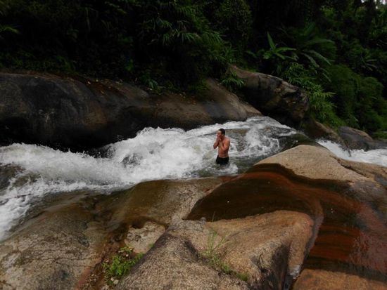 Sehr klares Wasser...