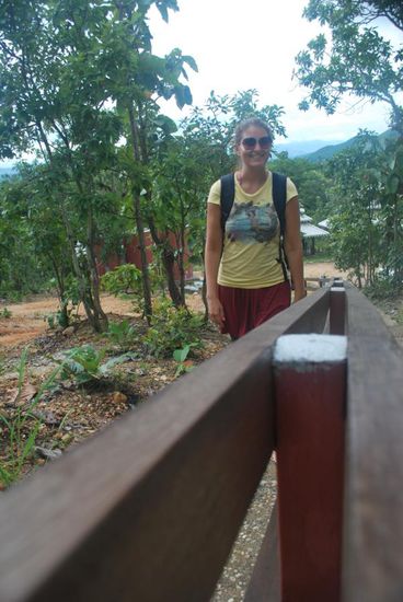 Auf dem Weg zum Canyon.