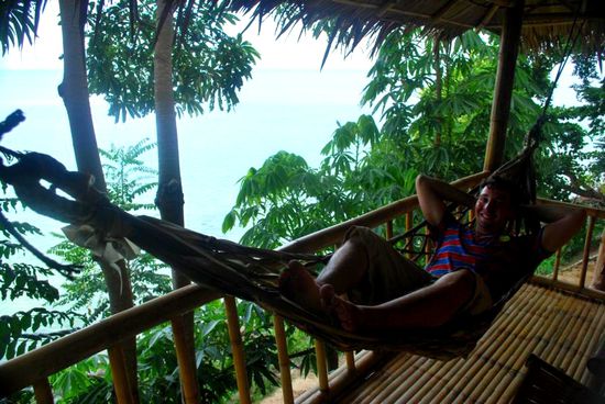 ...auch aus der Hängematte!