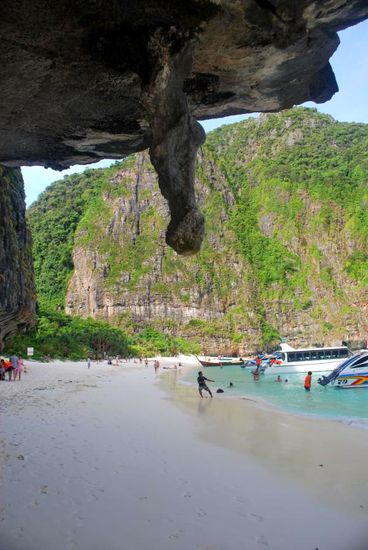 Die Insel ist eindeutig männlich... doch in Relation zur Insel ist er ziemlich klein.