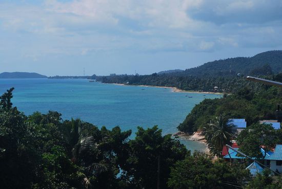 Die Westküste von Koh Phangang