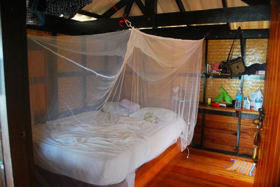 Unser Bungalow von innen