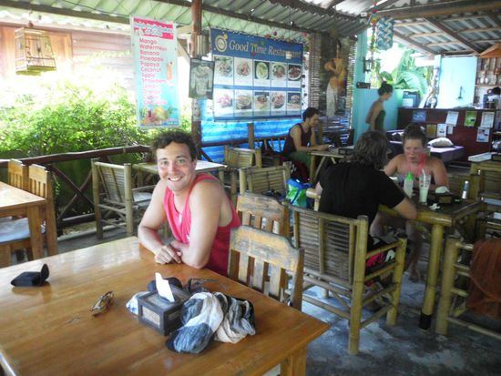 ... und dann was essen.