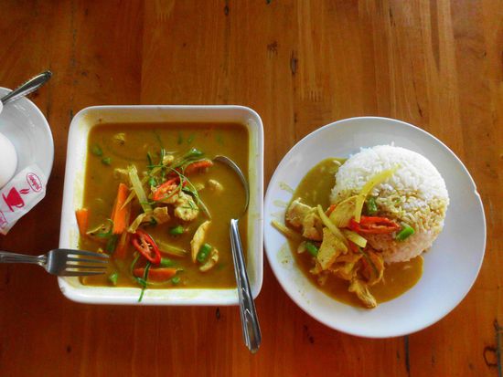 Panang Curry mit Chicken