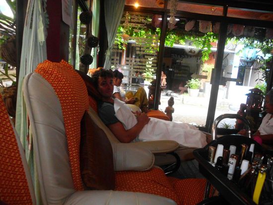 Massage für Dominik 