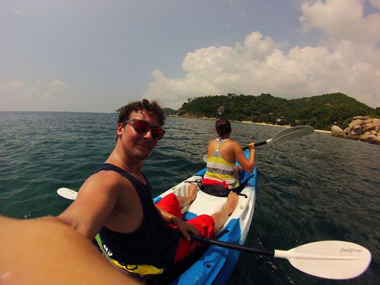 Kajaktour zum Sai Daeng Beach (Coral View Resort) - ca. 1 Std. entfernt