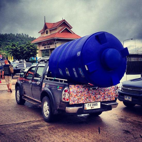 Da geht noch was ... is doch bloß ein 3000l Fass.