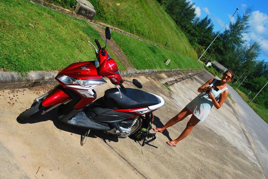 Unterwegs mit dem Motorbike