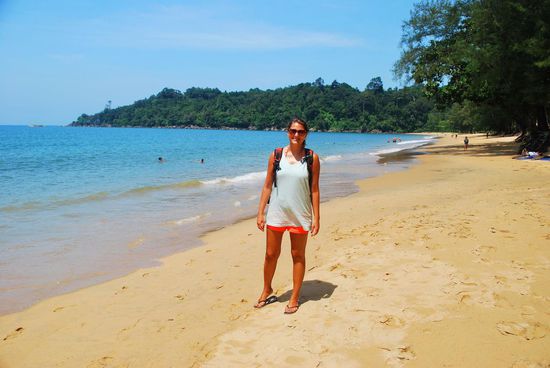 Strand südwärts von Khao Lak