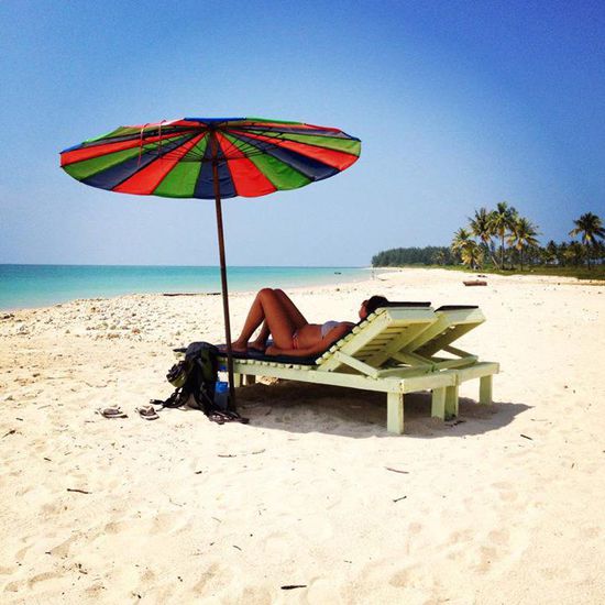 Der Sand weißer, als am "White Sand Beach"