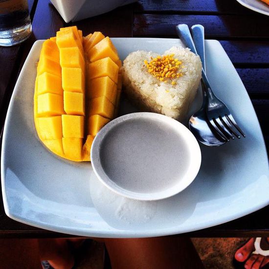 Mango with sticky Rice