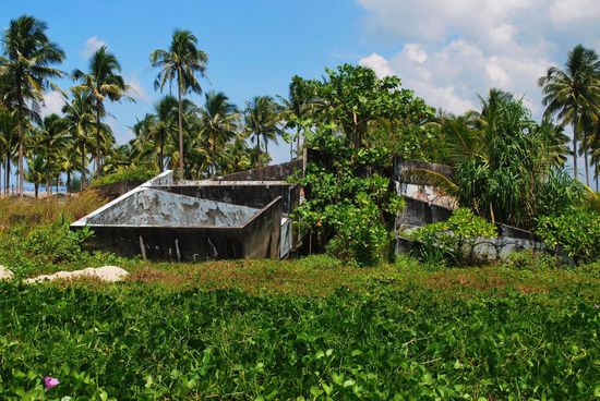 Fischerhaus neben dem Bangsak Beach Resort