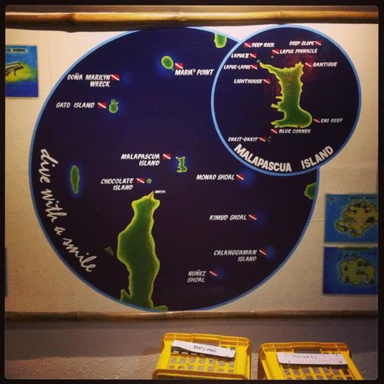 Tauchkarte Malapascua