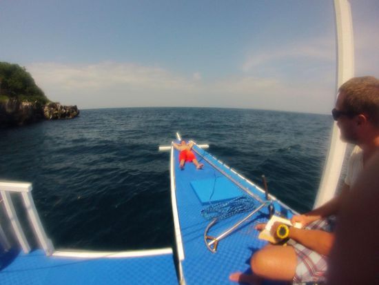 Pause zwischen zwei Tauchgängen