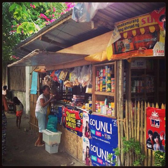 Tante-Emma-Laden... Supermärkte gibt es nicht auf Malapascua