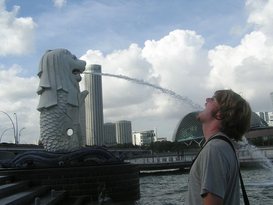 Merlin und ich pflegen eine sehr intime Beziehung!