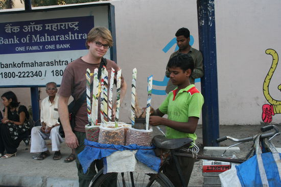Meine tägliche Ration Erdnüsse...
