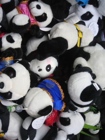 Also, die Stoffpandas sind auf jeden Fall nicht vom Aussterben bedroht! (;