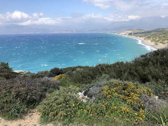 Auf dem Weg nach Matala