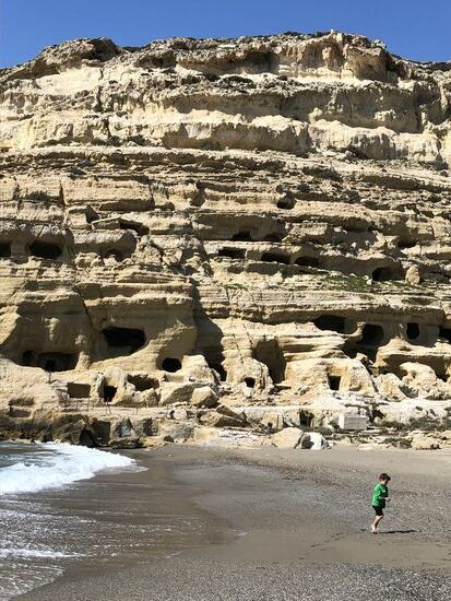 Hippie-Römer-Höhlen