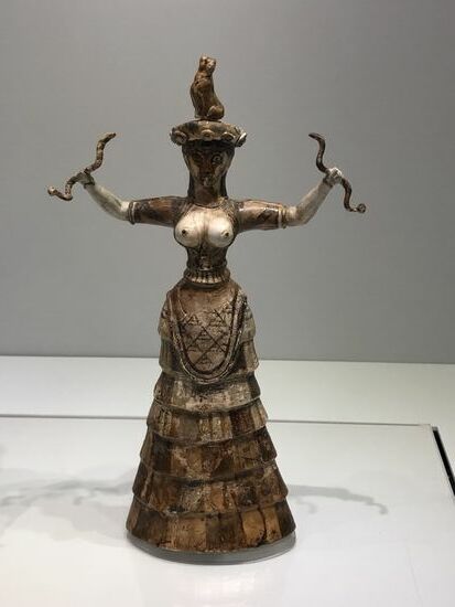 Frauen besetzten hohe Positionen in der Minoischen Kultur