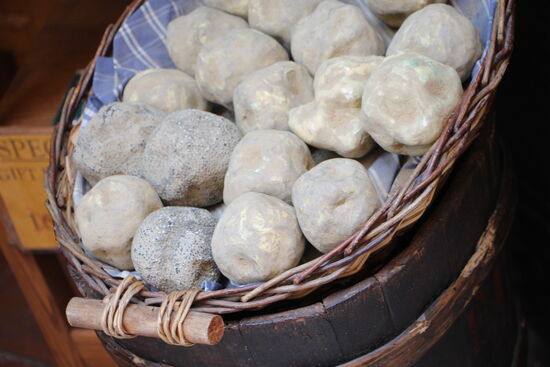 Trüffel sind hier eine häufig verwendete Zutat.