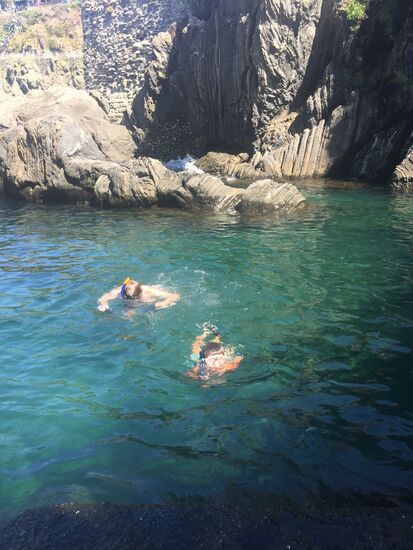 Schnorcheln kann man hier auch