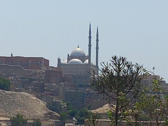 Die Zitadelle von Cairo, die man schon von weitem sieht.