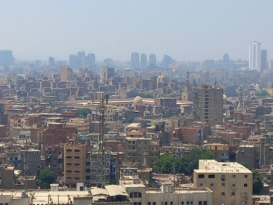 Vom Fort der Zitadelle hat man den besten Überblick über das alte Cairo.