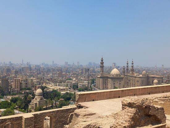 Allein für die Aussicht aufs alte Cairo hat sich der Besuch der Zitadelle gelohnt.