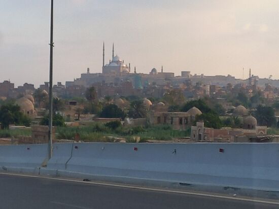 Die Zitadelle thront über der Stadt