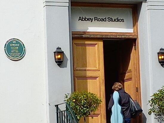 Und dann kamen wir zu den original Abbey Road Studios.