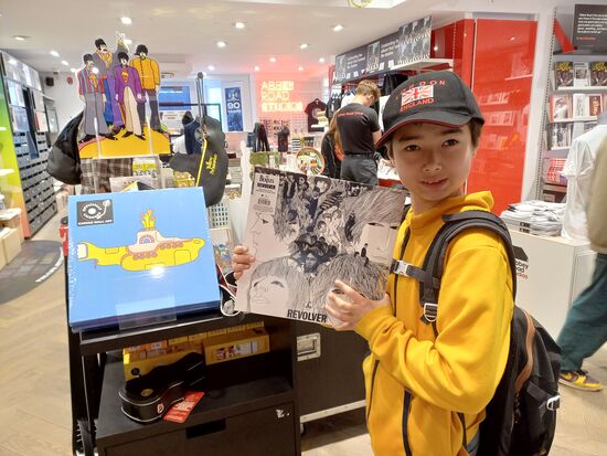 Und das Lieblingsalbum darf natürlich auch nicht fehlen.